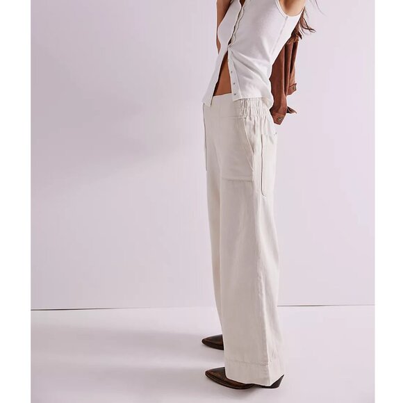 We The Free Breezy Denim Pull-On Jeans Color Bright Lights - Picture 1 of 5